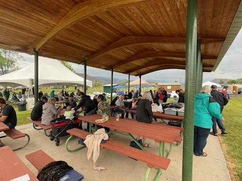 Many gather for the National Night Out event in Collbran.