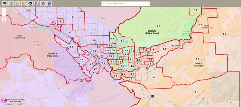 GIS Viewer Precinct Map