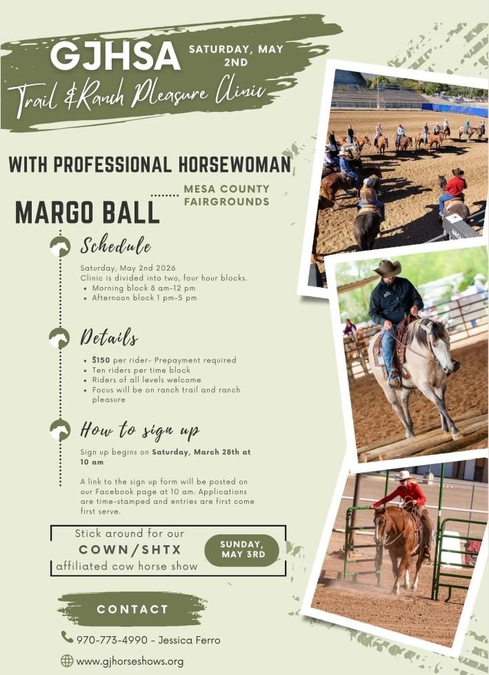 GJHSA Cowhorse Clinic