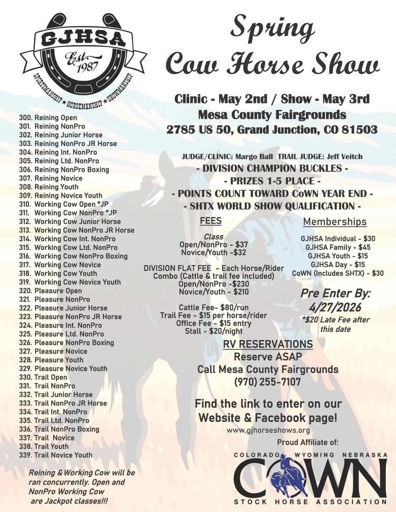GJHSA CoWN Show