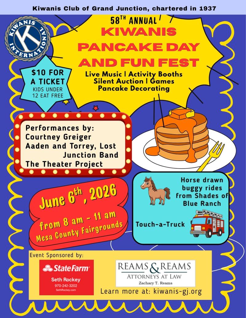 Kiwanis Pancake Breakfast Poster