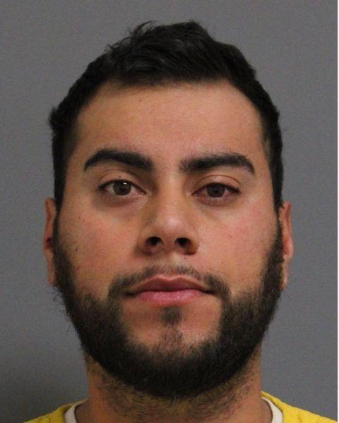 Adult male booking photo of David Zermeno.
