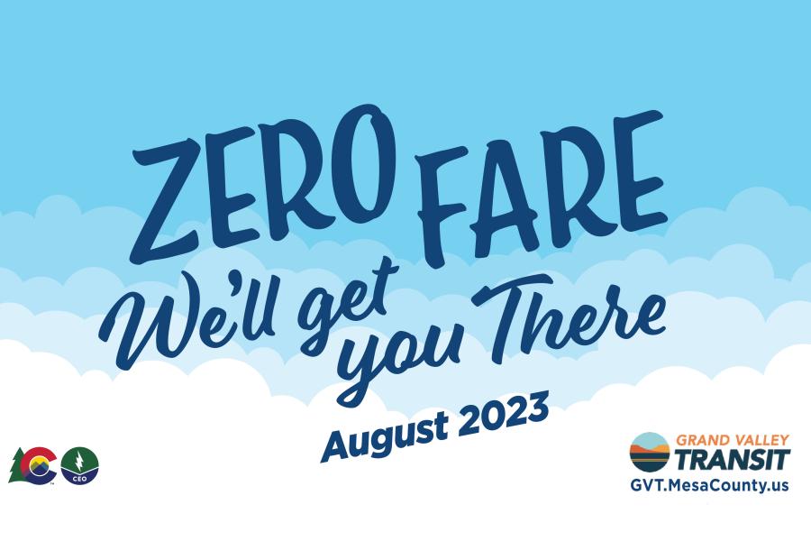 August 2023 Grand Valley Transit Zero Fare for Clean Air