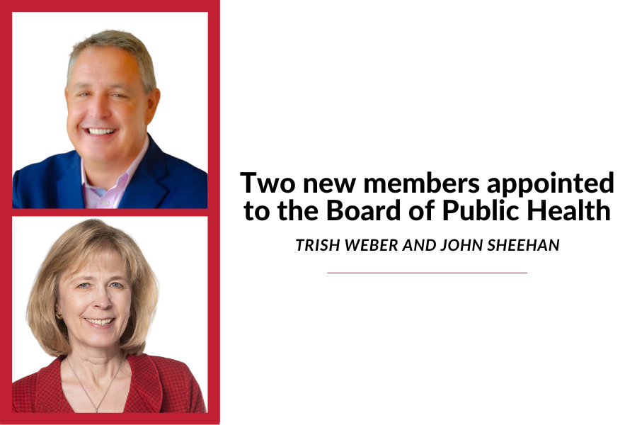 A picture of Trish Weber and John Sheenan