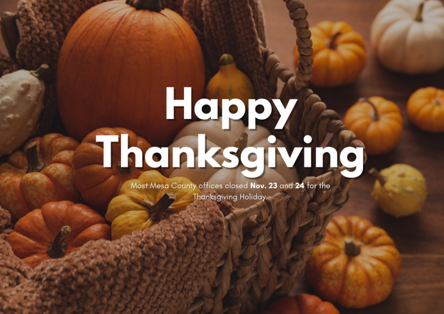 County Offices Closed Nov. 23 & 24 for Thanksgiving Holiday 