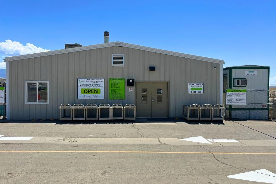 Mesa County Hazardous Waste building. 
