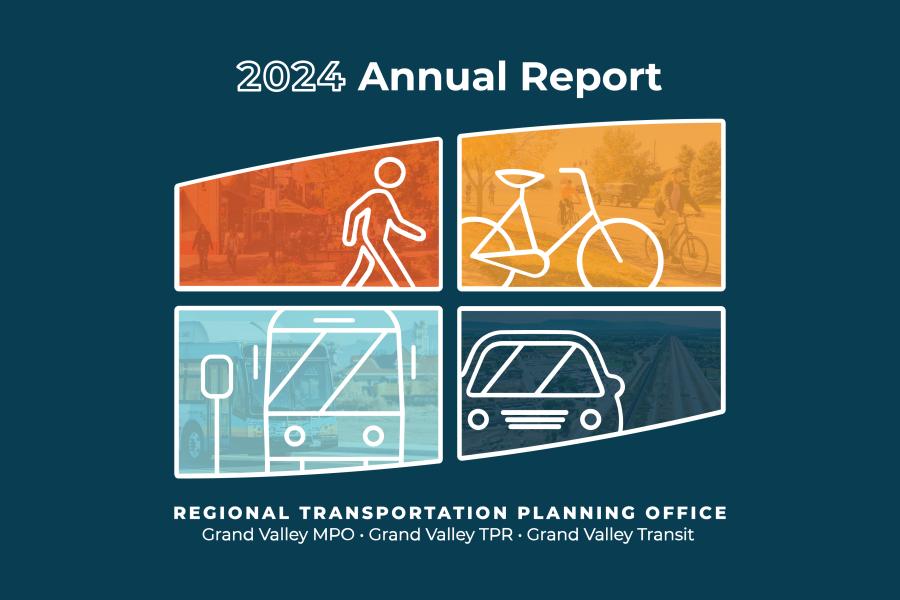Cover page of the Regional Transportation Planning Office's 2024 Annual Report.
