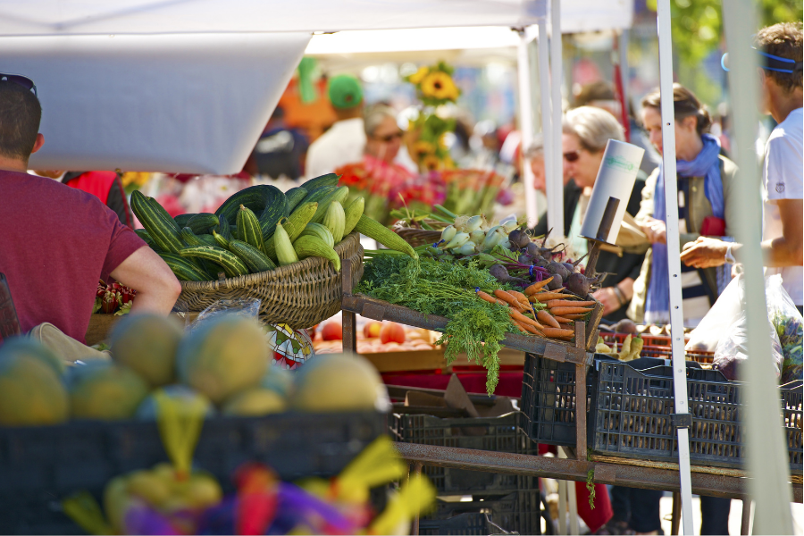 Farmers market image