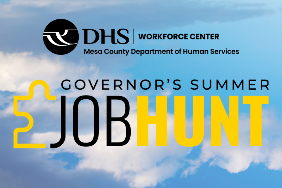 Governor's Summer Job Hunt with Mesa County Workforce Center logo