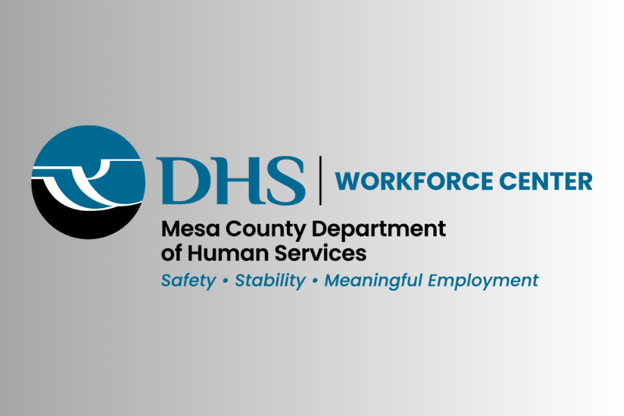 Workforce Center logo on grey gradient background.